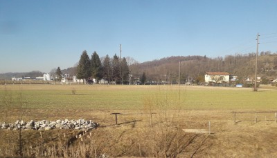 Paesaggio nei pressi di Stabio (CH)