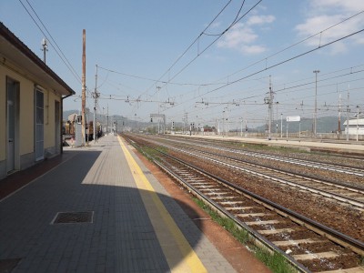 Stazione di Arquata Scrivia - binari lato Alessandria