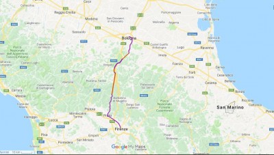 Ferrovia &quot;Direttissima&quot; Bologna-Firenze