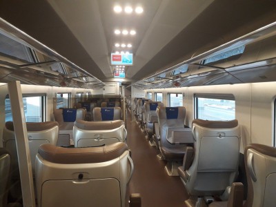 Interni livello di servizio Business treno Frecciarossa Torino-Salerno