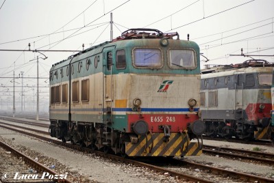 Una E 655 di seconda serie