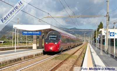 Treno ETR 675 n° 8 a Vallo della Lucania