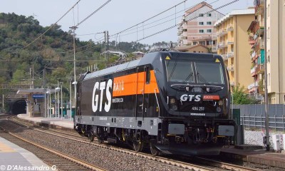 Locomotiva E 494 di GTS Rail