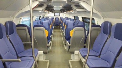 Interni piano superiore treno ETR 521