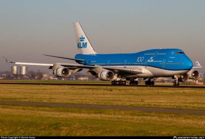 Boeing 747-400 di KLM
