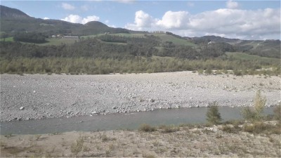 Il fiume Taro nei pressi di Fornovo