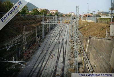 Bivio Santa Lucia durante i lavori