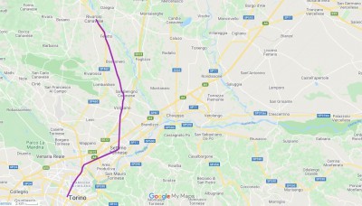 Itinerario del viaggio