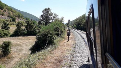 Segnale di protezione della stazione di Rocca di Corno