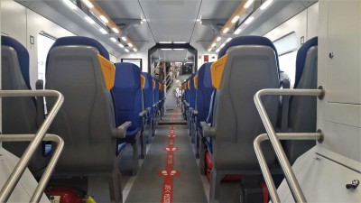 Interni treno ETR 521 &quot;Rock&quot;