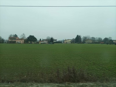 Linea Padova-Castelfranco Veneto - panorama nei pressi di Campodarsego