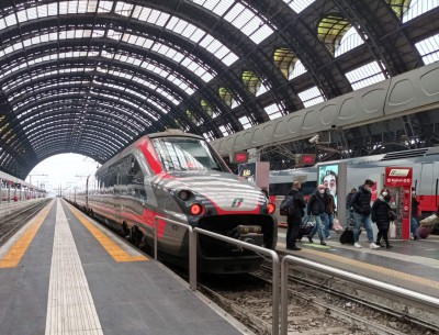 ETR 700 Frecciargento nella stazione di Milano Centrale