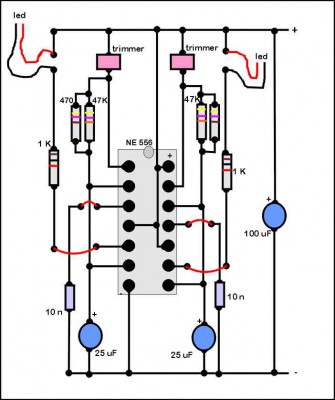 schema elettrico circuito