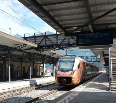 Treno Traverso a Bellinzona