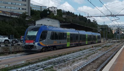 ATR 220 nella stazione di Potenza