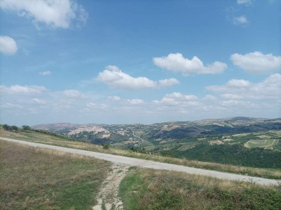 Panorama nei pressi di Ripacandida