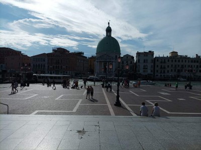 Fronte stazione di Venezia Santa Lucia