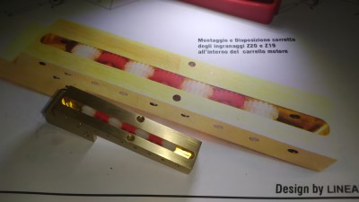 Catena di ingranaggi completa