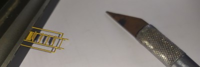 Piegatura scalini scaletta
