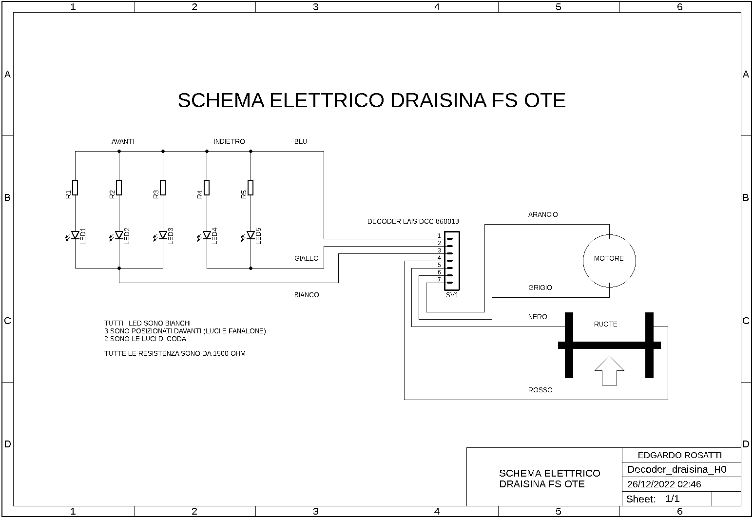 Schema elettrico