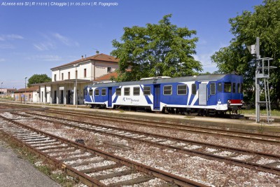 Una ALn 668 a Chioggia