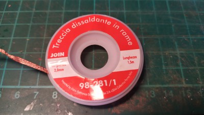 Treccia dissaldante 2 mm