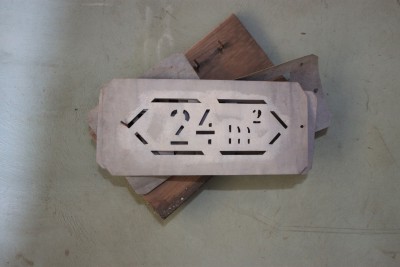 Maschera per scritte 24 mc