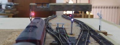 Test segnali di partenza dispari con permissività illuminabile