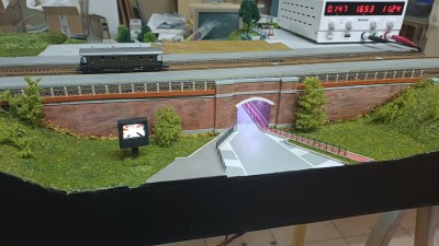Sottopasso in uscita da Desio