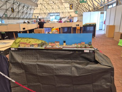 Sanpapino - Diorama operativo in scala 1:120 - Adolfo Bellabona
