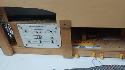 Pannello di controllo automatismi, sezionamenti e deviatoio