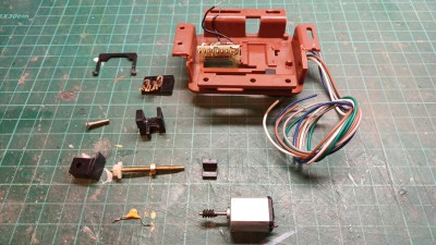 Anatomia del motore Tillig a movimento lento