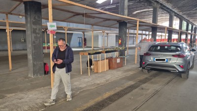 Edgardo alla ricerca dello stand GasTT... ma dove sarà?