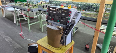 Banco locomotiva per simulazione guida treno