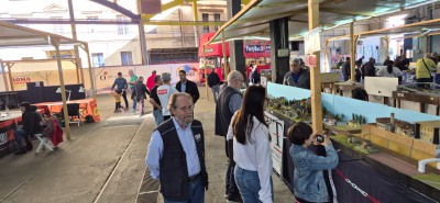 I primi visitatori dello stand GasTT