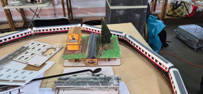 Piccolo diorama in scala TT 1:120 opera di Loredano Colombo (Lombardia)
