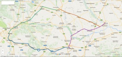 Itinerario del viaggio