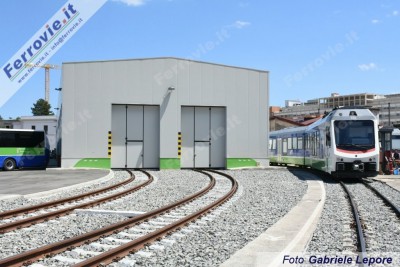 Esterno della officina FAL di Bari Scalo