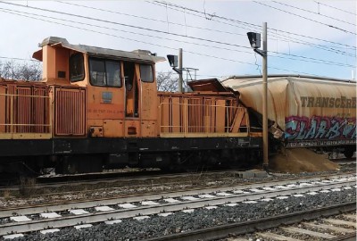 D 145.1034 e ultimo carro del merci 48748
